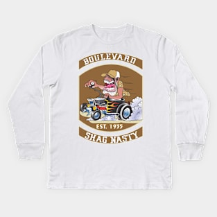 Boulevard Shag Nasty Kids Long Sleeve T-Shirt